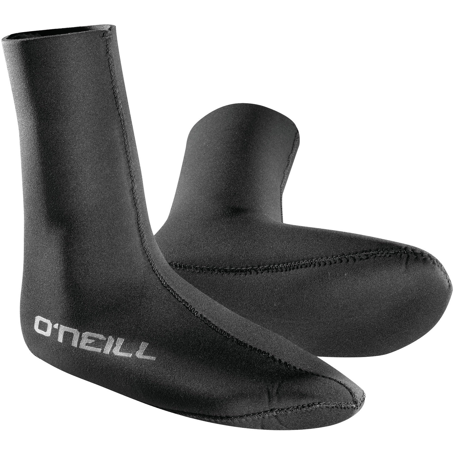 2026 O'Neill Heat 3mm Neoprene Wetsuit Socks 0041 - Black