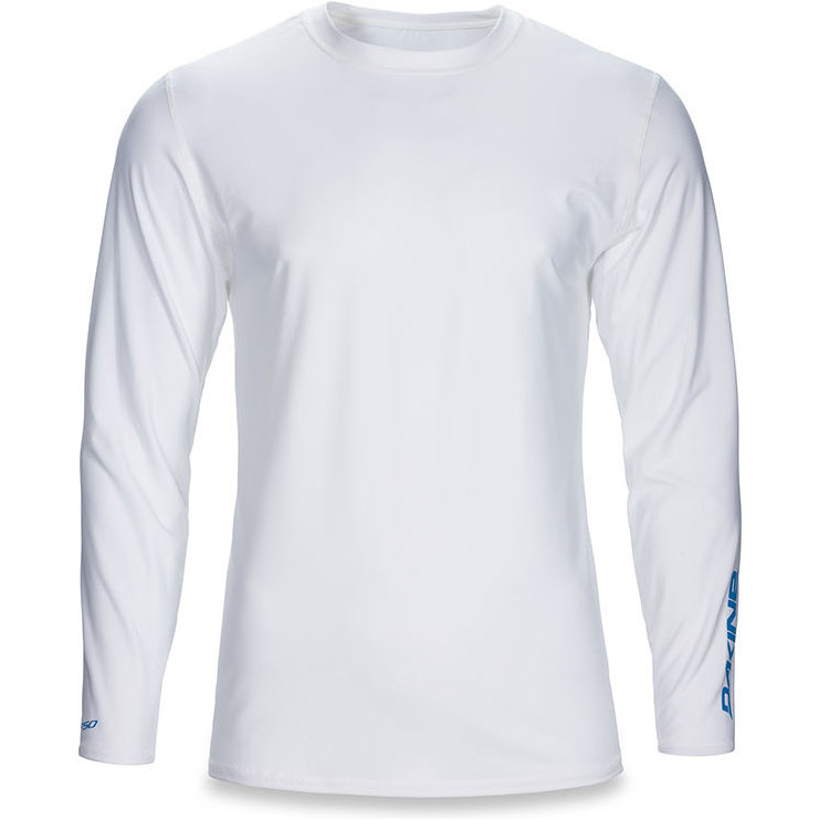 2018 Dakine Heavy Duty Loose Fit manga comprida Surf Shirt Branco 10001653