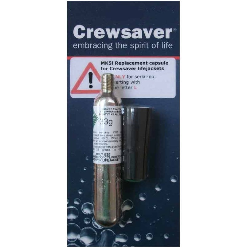 2026 Crewsaver MK5i 150n Auto Lifejacket Rearming Pack 33g 11036 ONLY FOR SERIAL NUMBER STARTING WITH L
