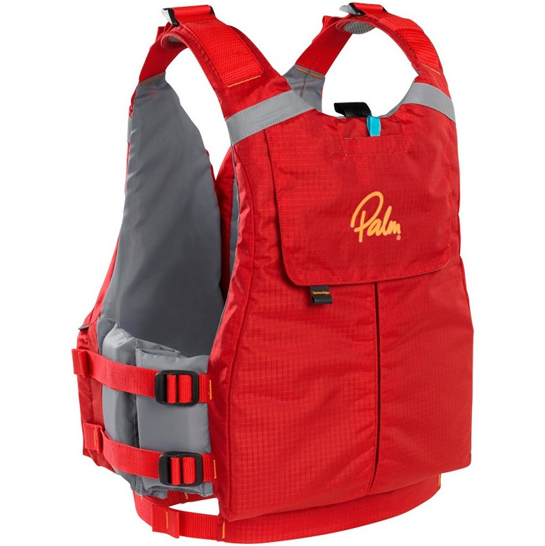 2026 Palm Hydro Adventure PFD Ajuda à Flutuabilidade 11464 - Red