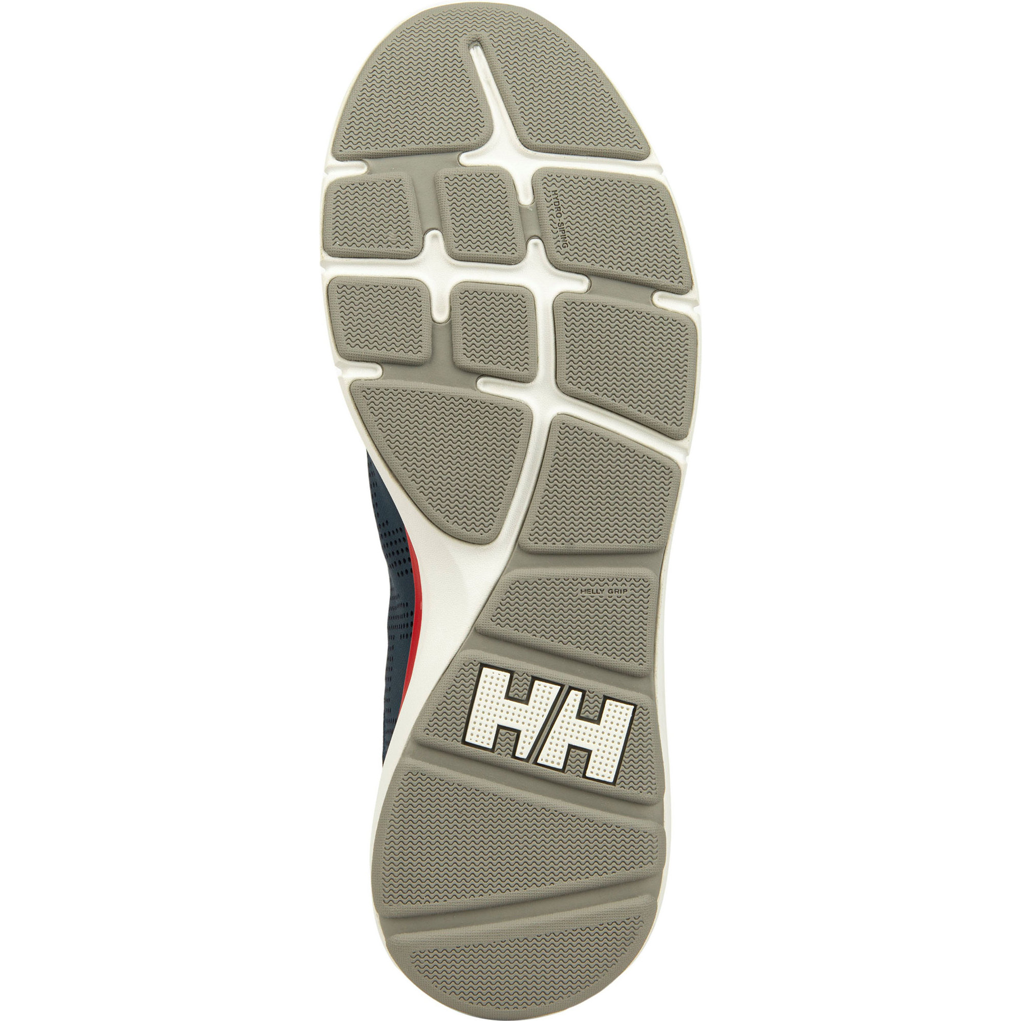 2026 Helly Hansen Homens Ahiga V4 Hydropower Sapatos De Vela 11582 - Navy / Vermelho Bandeira