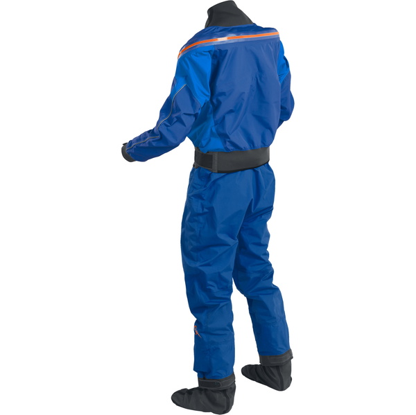 2025 Palm Mens Atom Back Zip Kayak Drysuit & Con Zip Colbalt / Ocean 12380