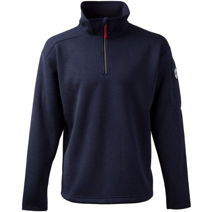 2018 Gill Mens Knit Fleece em Navy 1491