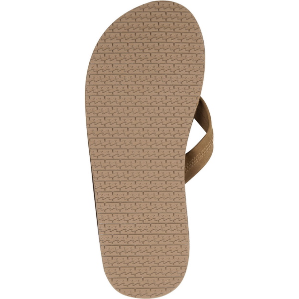 Billabong All Day Leather Flip Flops in HONEY W5FF16