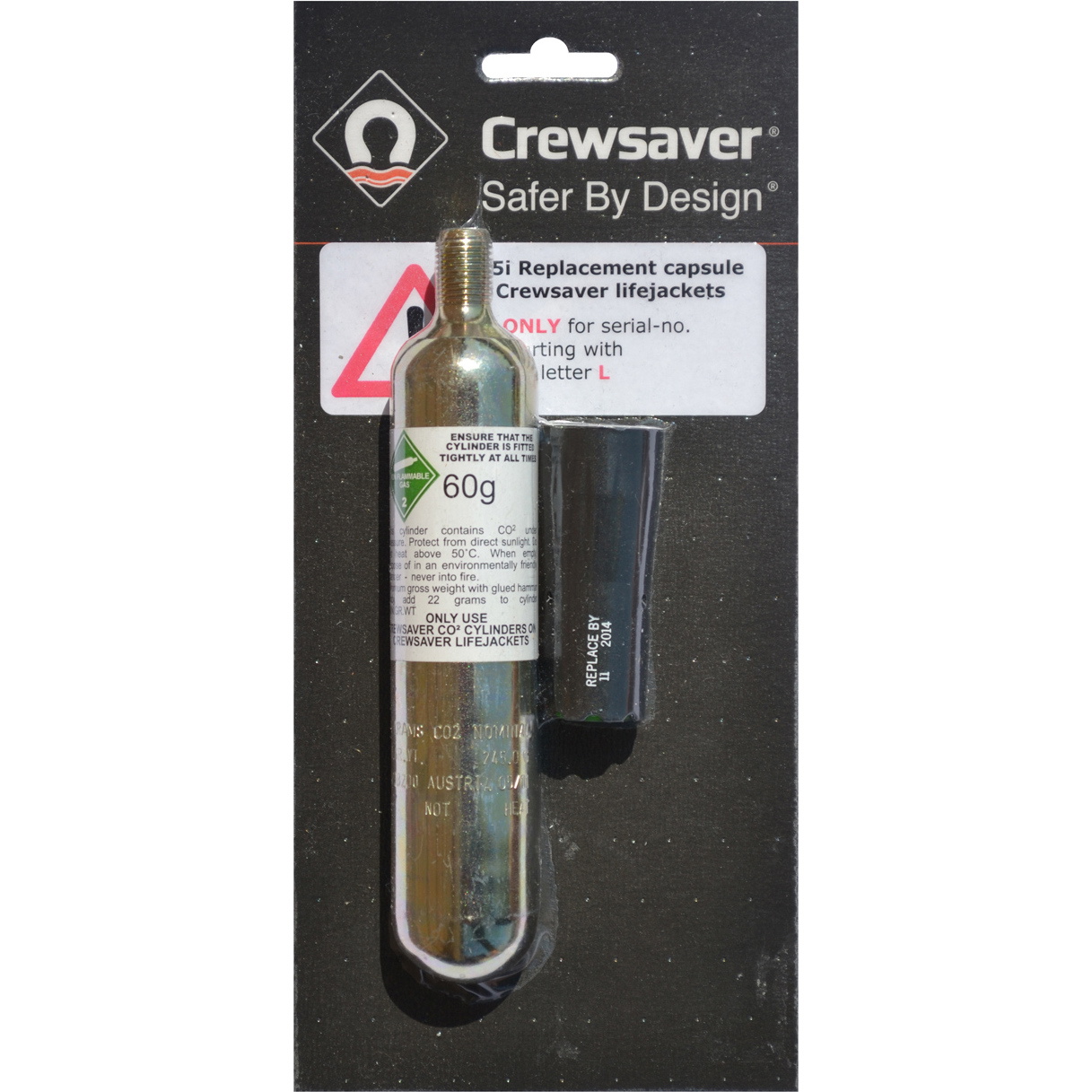 2026 Crewsaver 290n 60g Embalagem De Rearmamento Automático Standard 11037