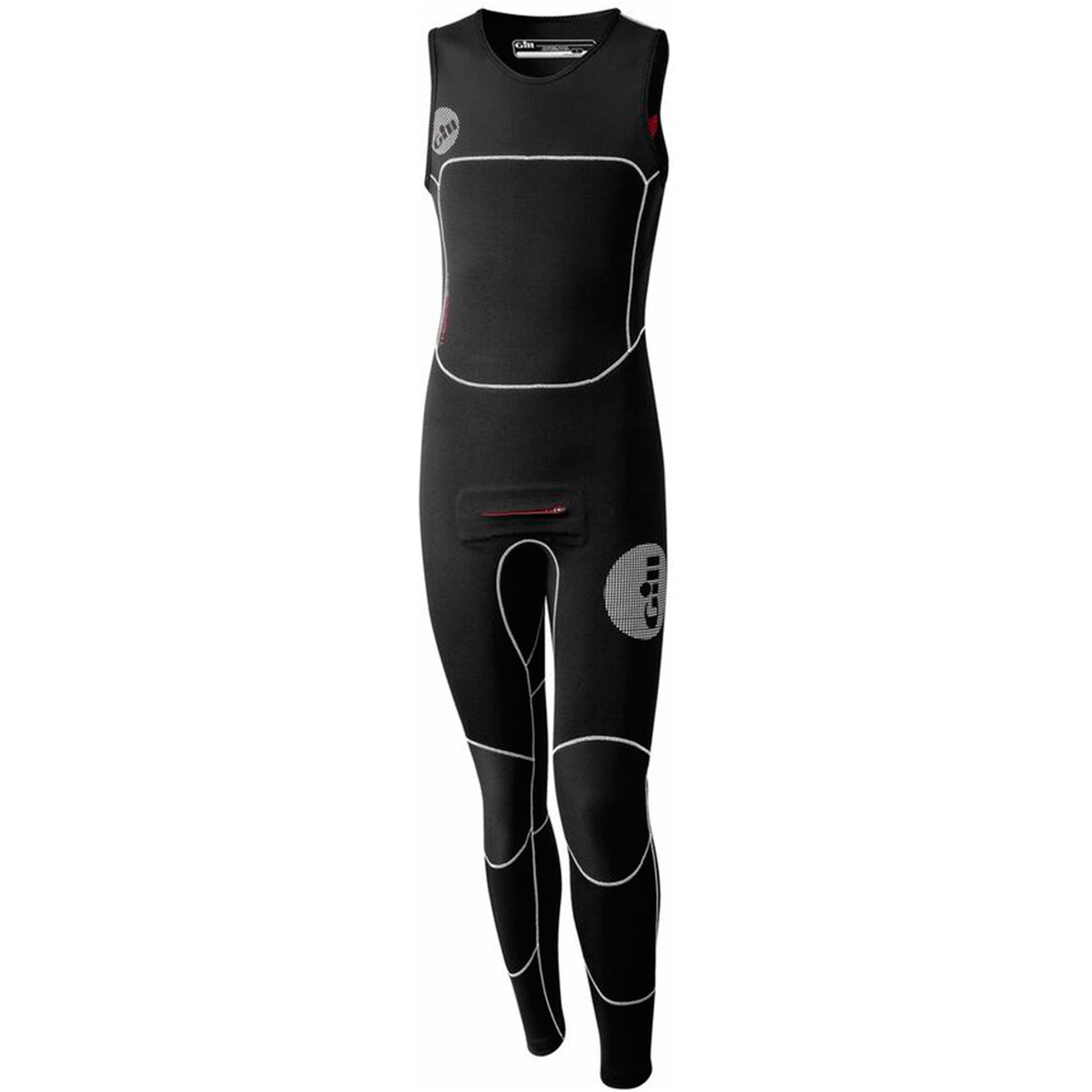 2019 Gill Thermoskin 4/3mm Gbs Skiff Terno Preto 4614