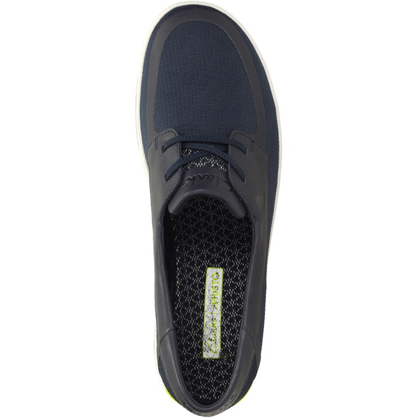 Musto Nautic Harbour Shoe in Navy (Azul / Verde) FS0840 / 50