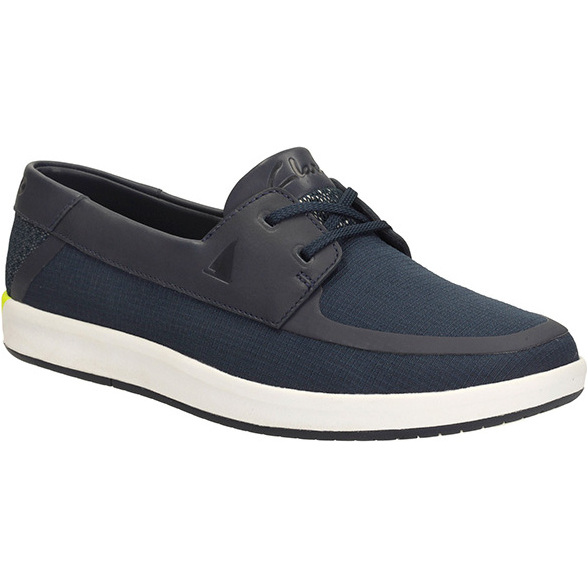 Musto Nautic Harbour Shoe in Navy (Azul / Verde) FS0840 / 50