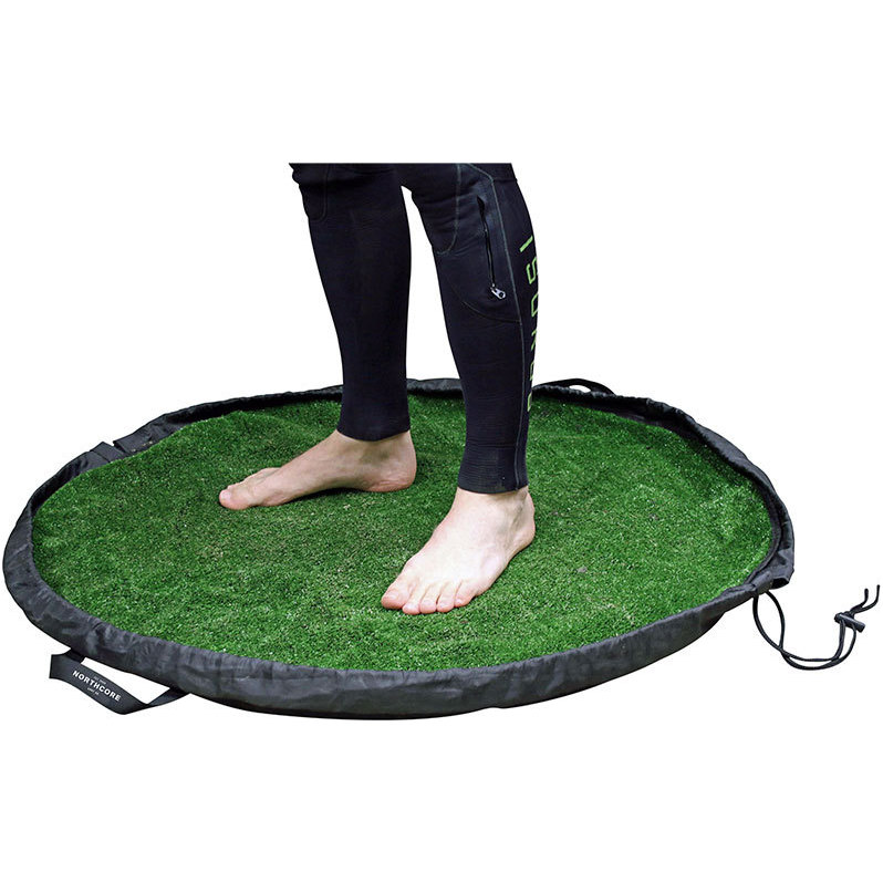 2026 Tapete / Saco Impermeável Para Mudas De Roupa Northcore Grass Nocom02 - Preto / Verde