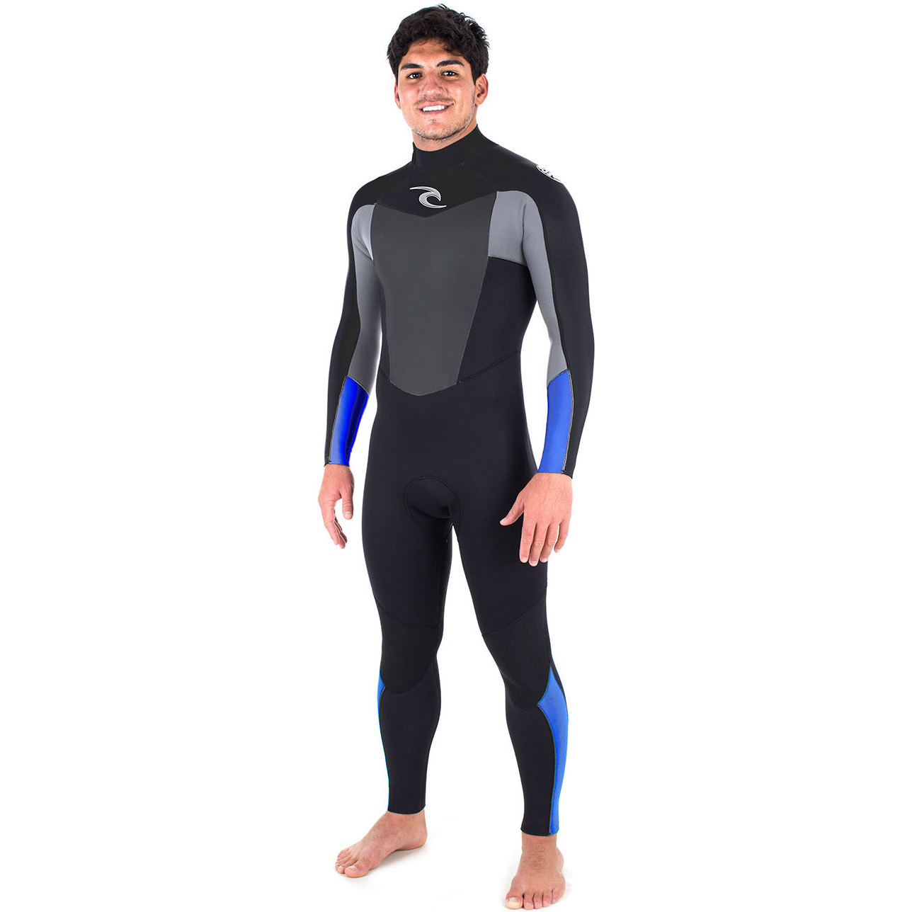 Rip Curl Omega 3/2mm Gbs Wetsuit Back Zip Azul Wsm6lm