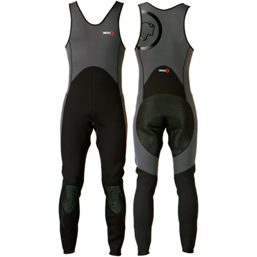 2026 Yak Kayak 'step In' Wetsuit Long John 3mm Long John Cinza / Preto 5405-a