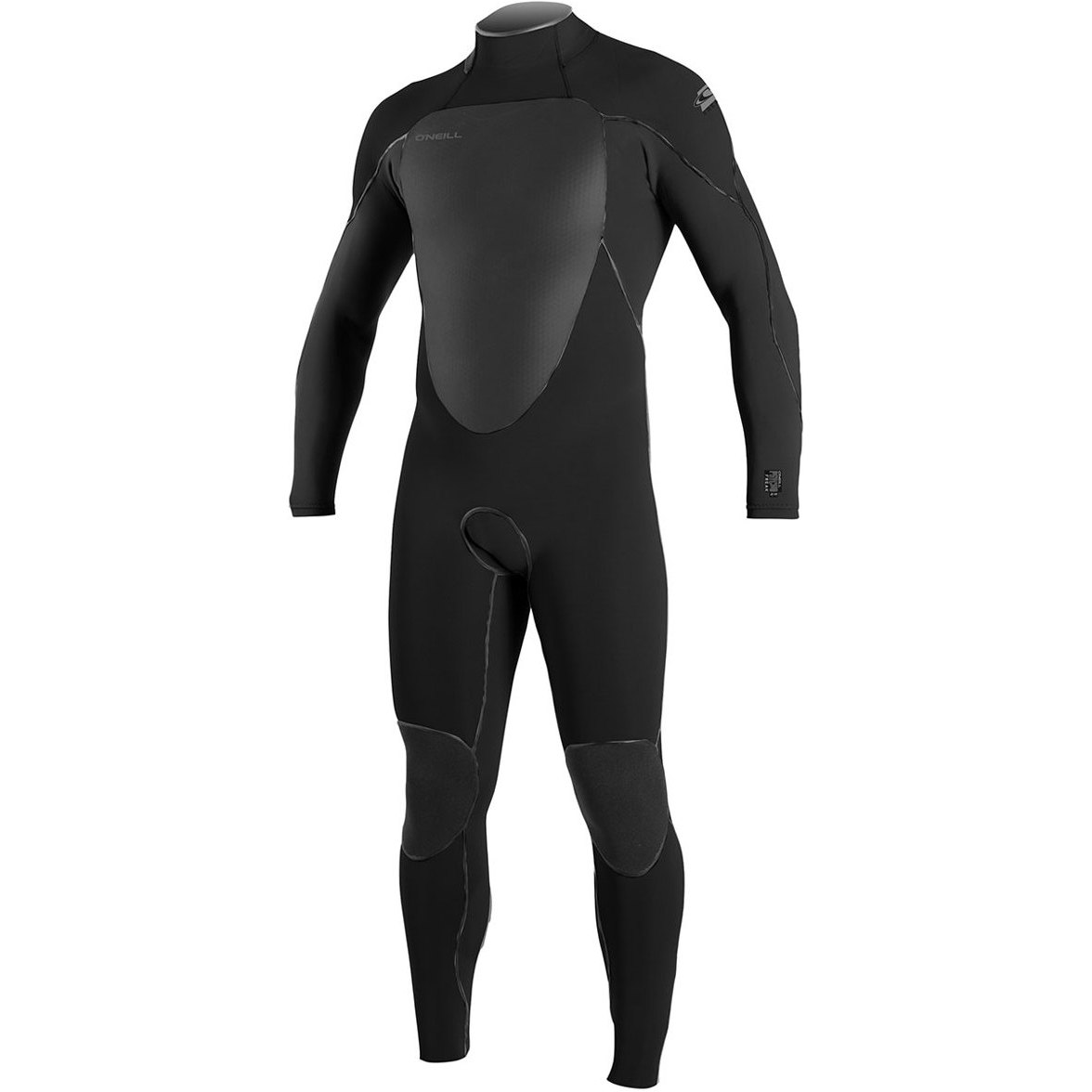 O'neill Psycho Freak 5/4mm Back Zip Wetsuit Preto 4983
