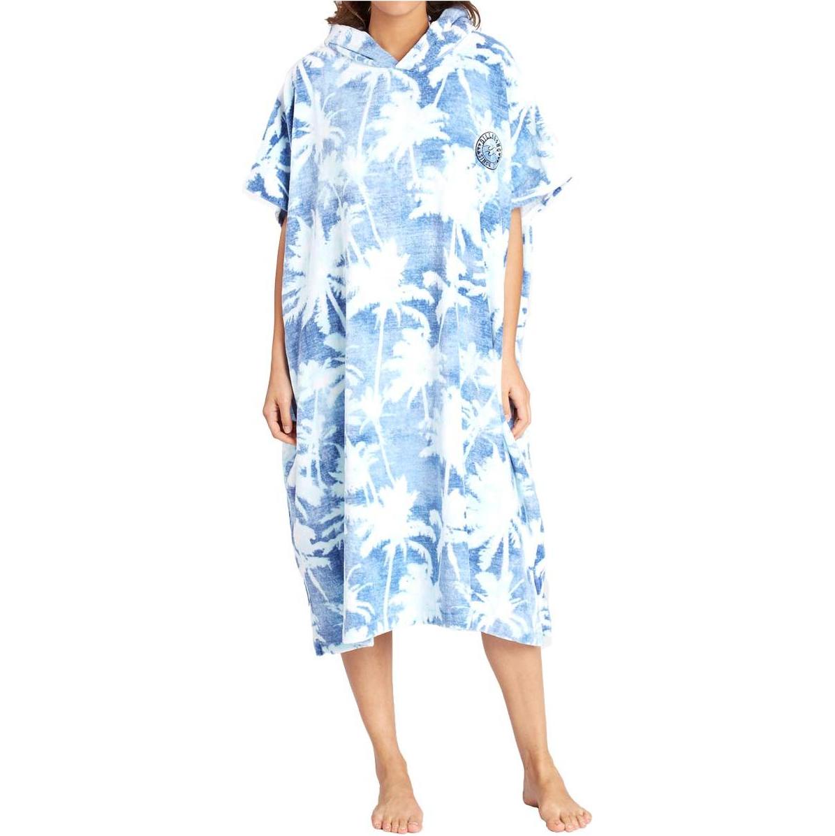 2018 Billabong Indigo Toalha com capuz / Poncho em mudança C4BR01