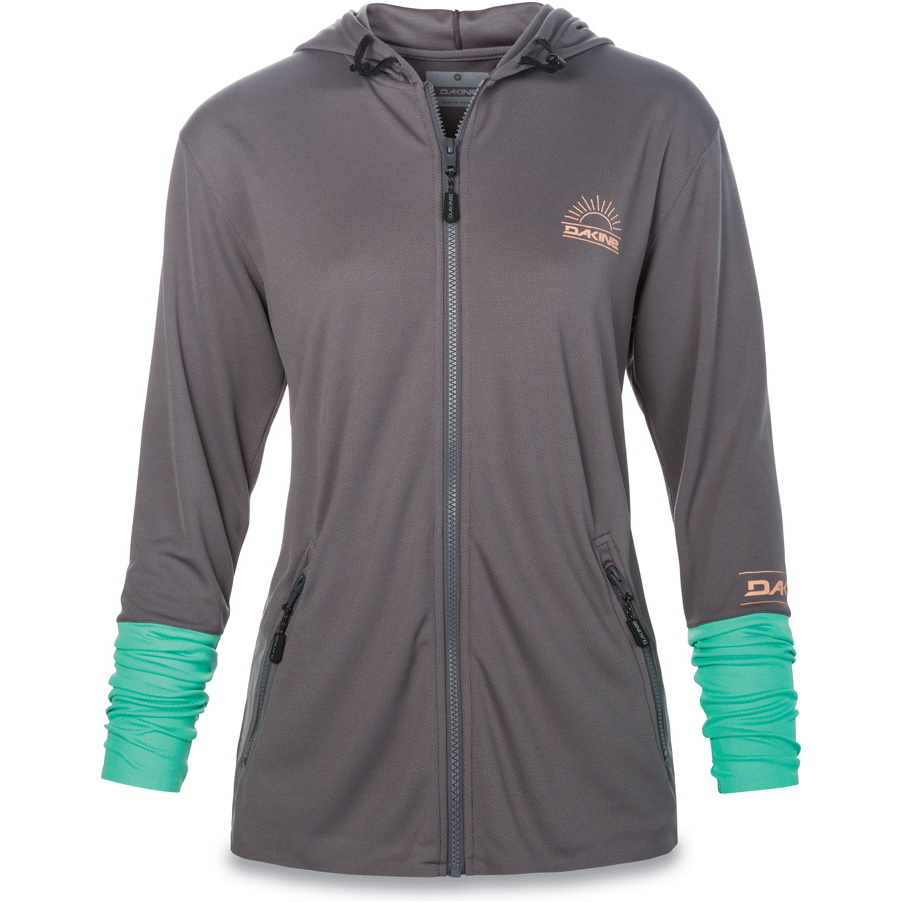 Dakine Mulheres Liberdade Front Zip Hoodie Solstício 10001048