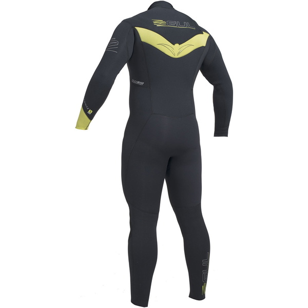 2020 Response Gul Fx 5/4mm Chest Zip Gbs Wetsuit Preto / Cal Re1242-b1