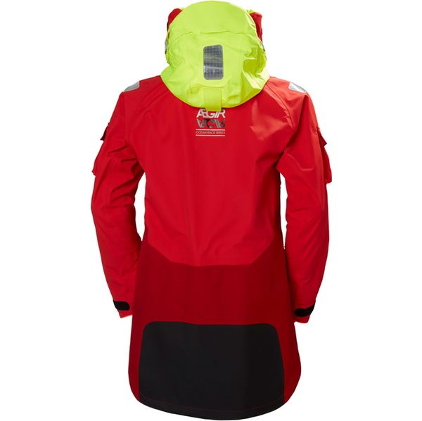 2019 Helly Hansen Aegir Oceano Jaqueta De Alerta Vermelho 30335