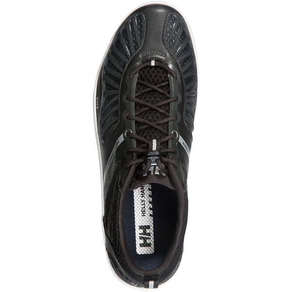 Hidroeléctrica Helly Hansen 4 sapato de vela Jet preto 10832