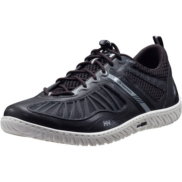 Hidroeléctrica Helly Hansen 4 sapato de vela Jet preto 10832