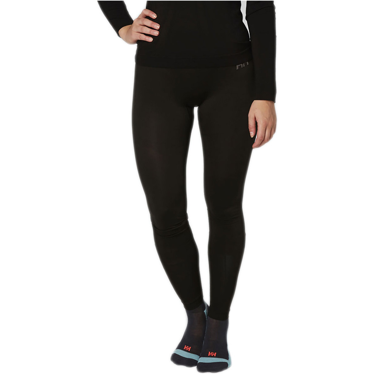 2018 Helly Hansen Ladies HH Lifa Seamless Base Layer Trousers Black 48332
