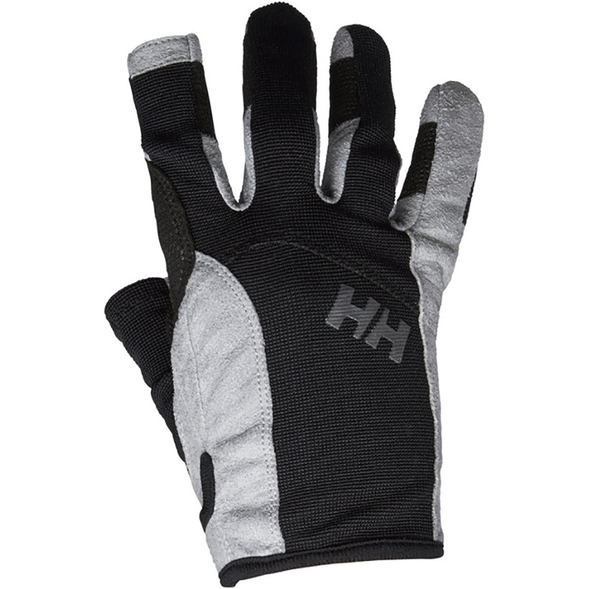 2026 Helly Hansen Long Finger Vela Luvas Pretas 67771