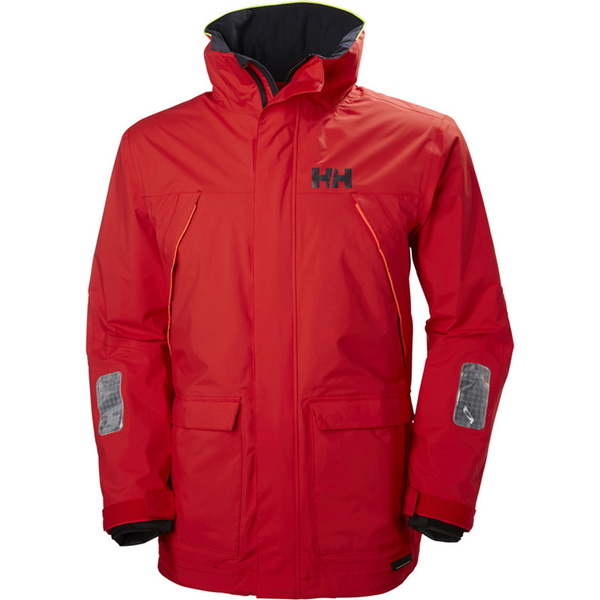 2019 Helly Hansen Pier Jaqueta Coastal 33872 E Calças 33900 Combi Definido Em Alerta Vermelho / ébano