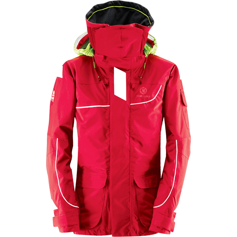 Henri Lloyd Elite Das Mulheres Jaqueta Offshore 2.0 Novo Vermelho Y00377