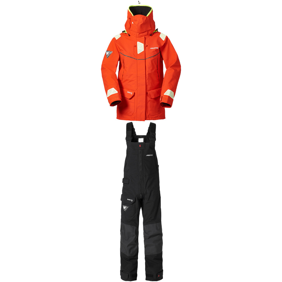 Jaqueta Feminina SMX Goretex Musto Jaqueta SM151W3 & Calças SM1520 Combi Set FIRE LARANJA / PRETO