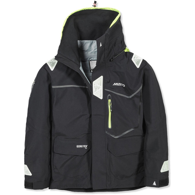 Musto MPX Offshore Gore-Tex raça jaqueta preta SM1266