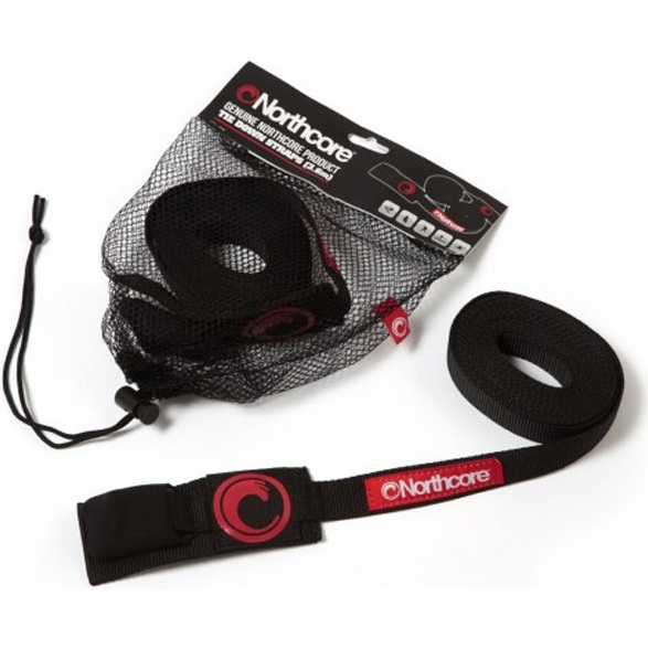2026 Northcore Roof Rack Straps / Tie Downs 3.6M NOCO22 - Black