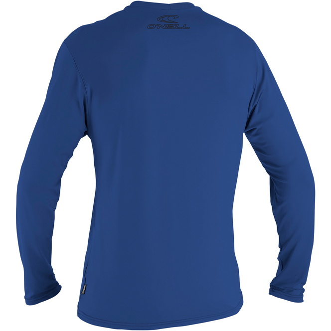 2026 O'Neill Basic Skins T-shirt De Manga Comprida Para Homem 4339 - Pacific