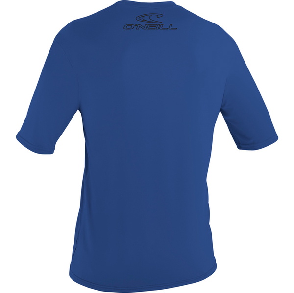 2026 O'Neill Camisa De Sol Masculina Básica Skins De Manga Curta 3402 - Pacific