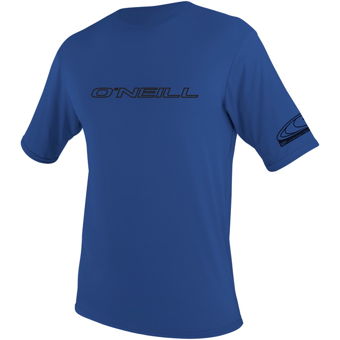 2026 O'Neill Mens Basic Skins Short Sleeve Sun Shirt 3402 - Pacific