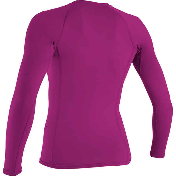 2026 O'neill Básicos Para Mulher Skins Manga Comprida Crew Lycra Vest 3549 - Rosa Raposa