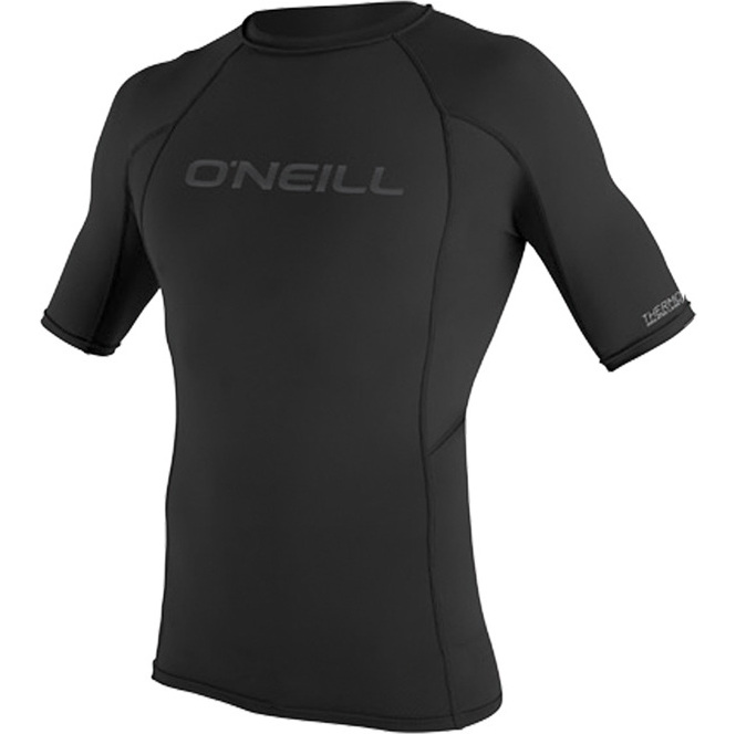 2026 O'neill Manga Curta Thermo-x Crew Top 5021 - Preto