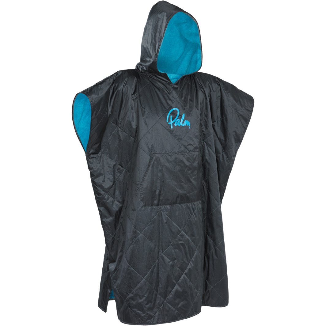 2026 Palm Impermeável Manto De Troca / Poncho Grande Em Jet Grey 11783