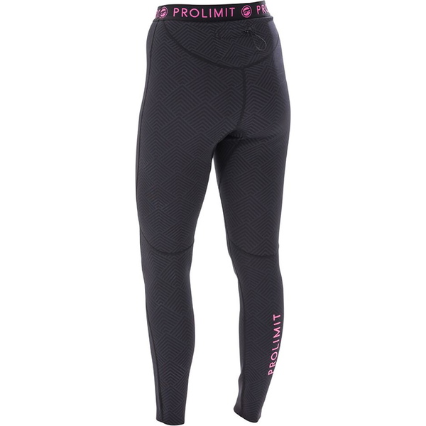 Prolimit Ladies SUP Calças Quick Dry Preto / Rosa 64760