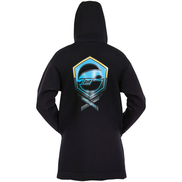 Prolimit Single Lined Racer Jacket in Black / Cyan 40205011