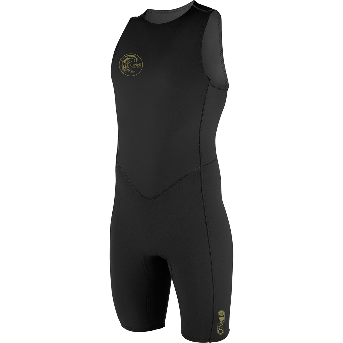 2026 O'neill Masculino O'riginal 2mm Back Zip Fato De Mergulho Short John 4529 - Preto