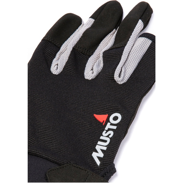 Musto Essential Luvas De Vela De 3 Dedos AUGL002 - Black