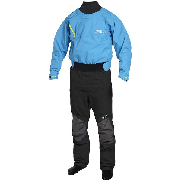 2019 Yak Vanguard Whitewater / Caiaque Drysuit Inc Underfleece Azul / Preto 2734