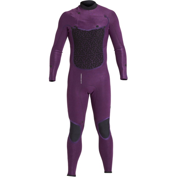 2019 Billabong Furnace Dos Homens Absolute X 5/4mm Com Capuz Chest Zip Wetsuit Preto Q45m08