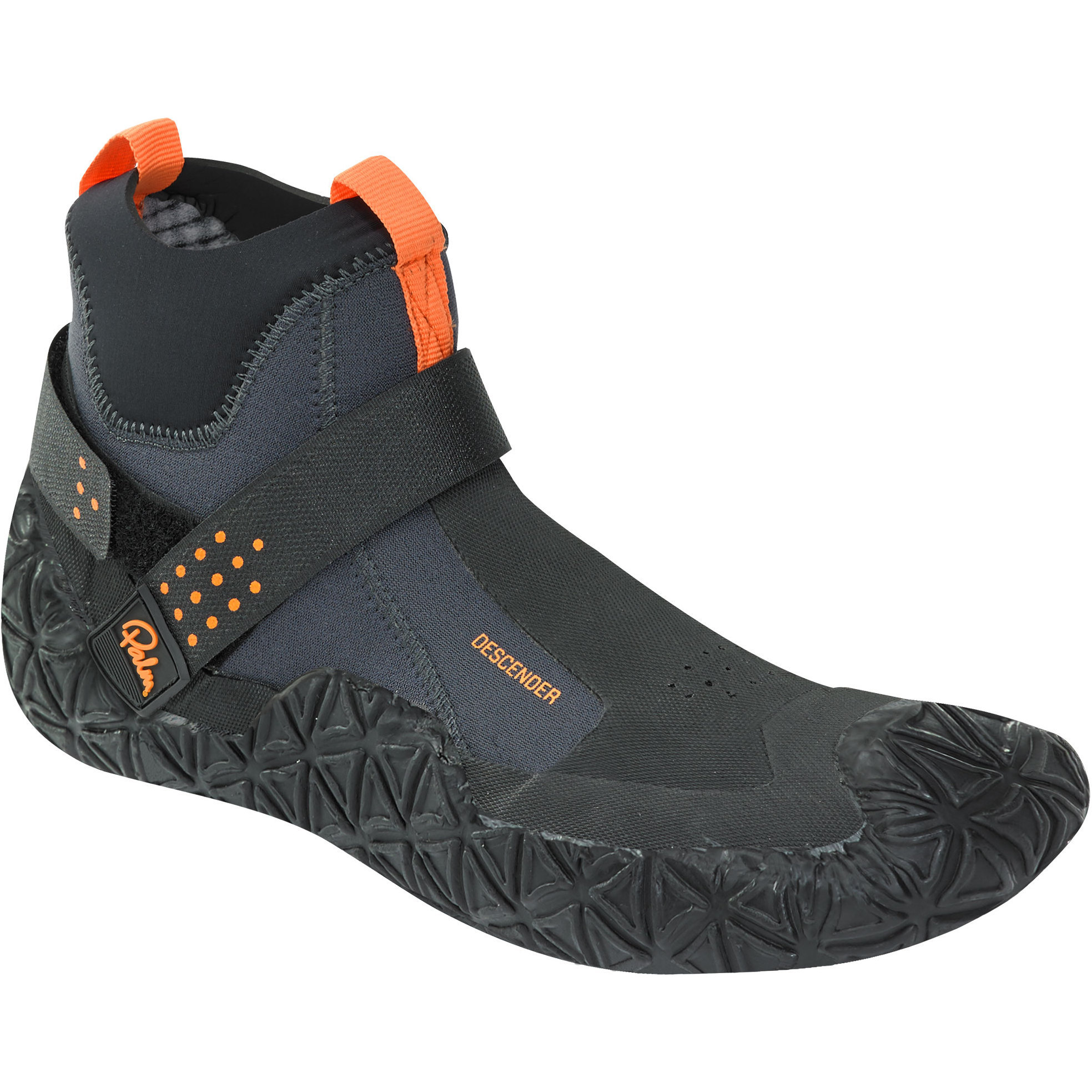 2026 Palm Descender 4mm Kayak Shoes 12340 - Jet Grey