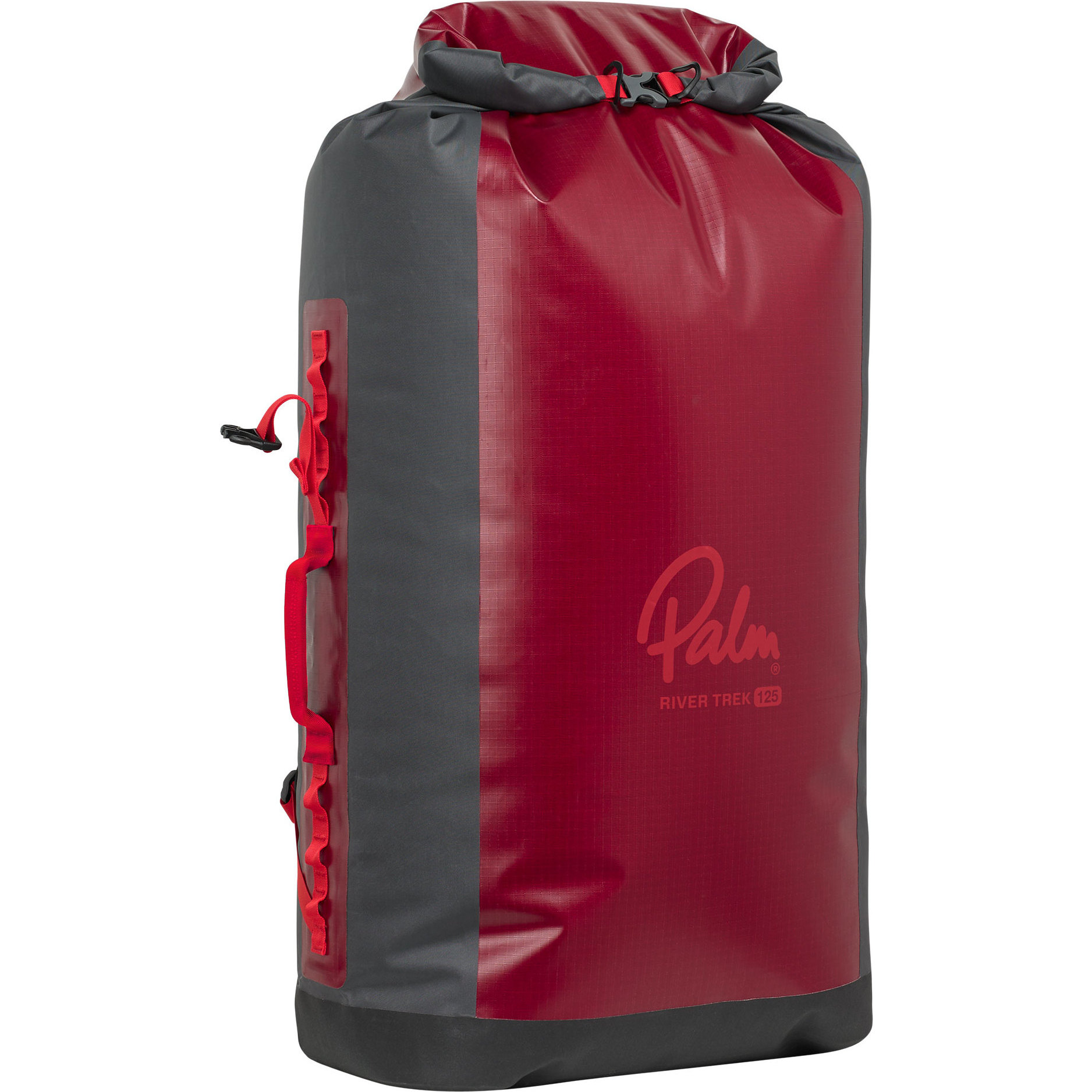 2026 Palm Rio Caminhada 125L Dry Mochila 12348 - Chilli Cinza / Jet