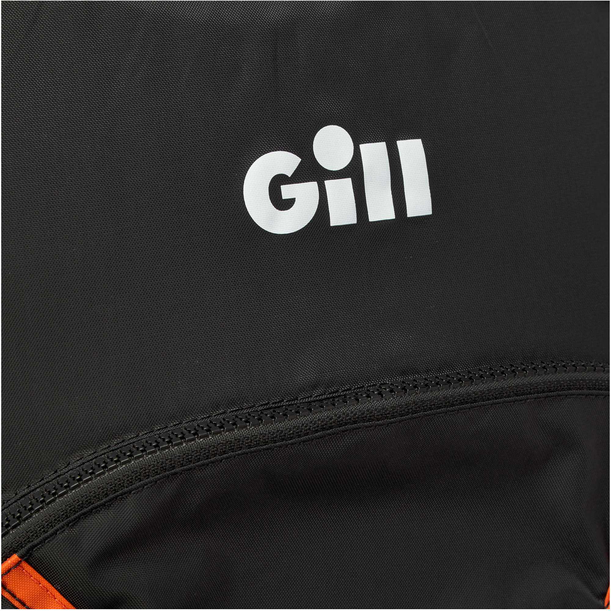 2026 Gill Pursuit Pro Racer Side Zip 50N Buoyancy Aid 4916 - Black / Orange