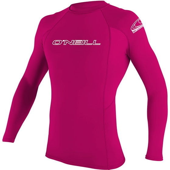 2026 O'Neill Colete De Lycra Básico Para Jovens Skins Manga Comprida Watermelon 3346