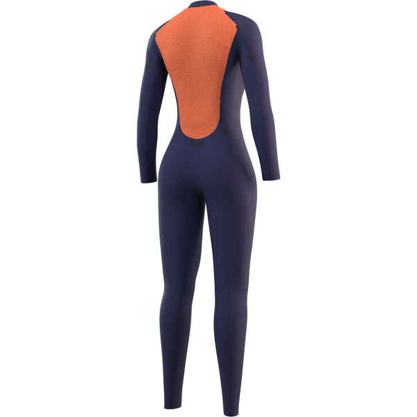 Mystic Mulher Star 3/2mm Back Zip Fato De Mergulho 210318 - Black