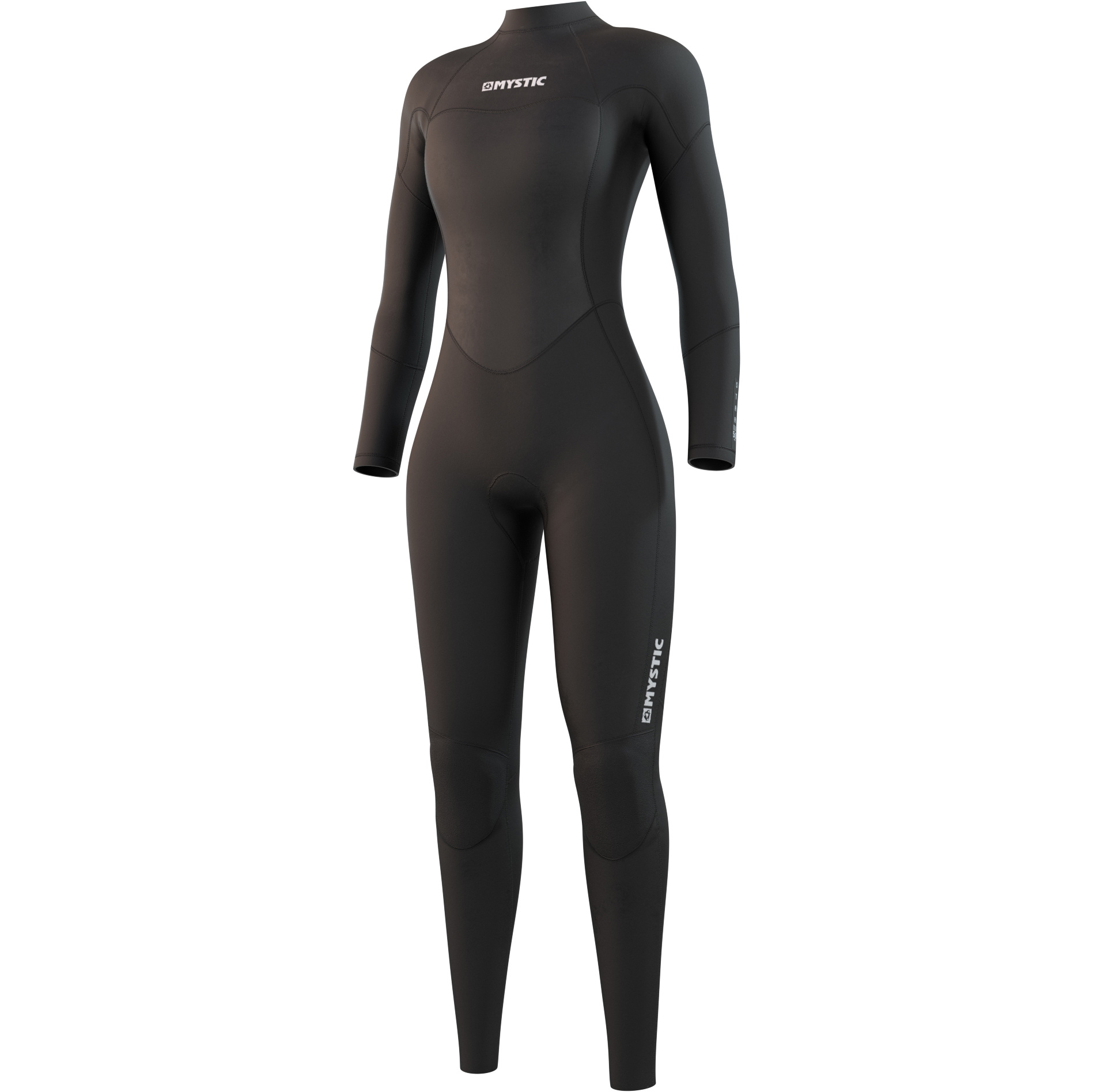 Mystic Mulher Star 3/2mm Back Zip Fato De Mergulho 210318 - Black