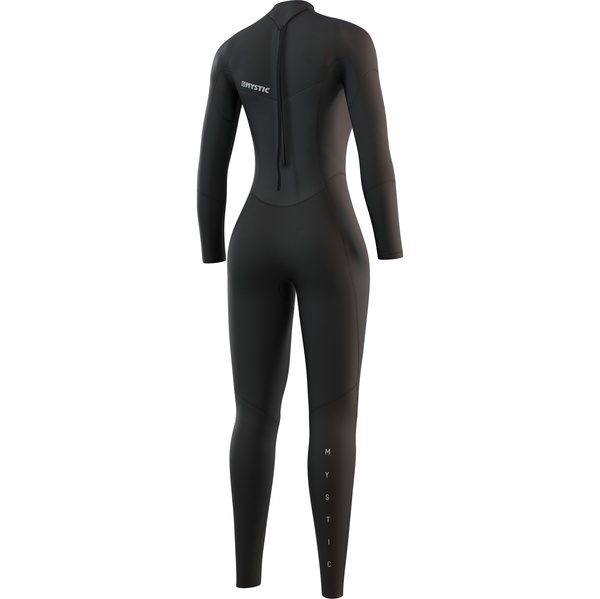 Mystic Mulher Star 3/2mm Back Zip Fato De Mergulho 210318 - Black