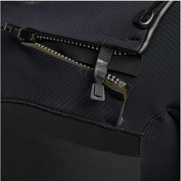 2023 Xcel Masculino Drylock 5/4mm Com Capuz E Zíper Chest Zip MC54DH20 - Black