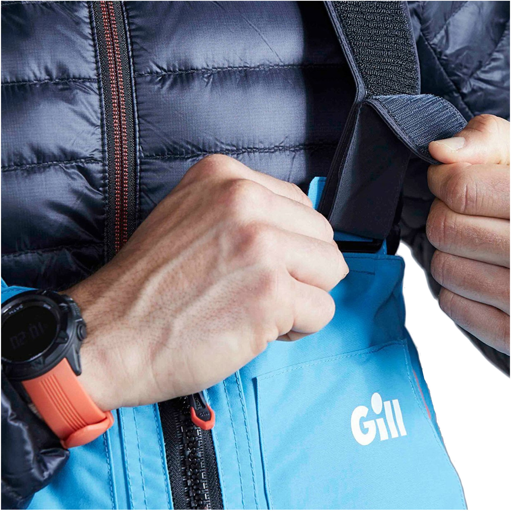 Gill Mens OS2 Calças De Vela Offshore OS25T - Blue Jay